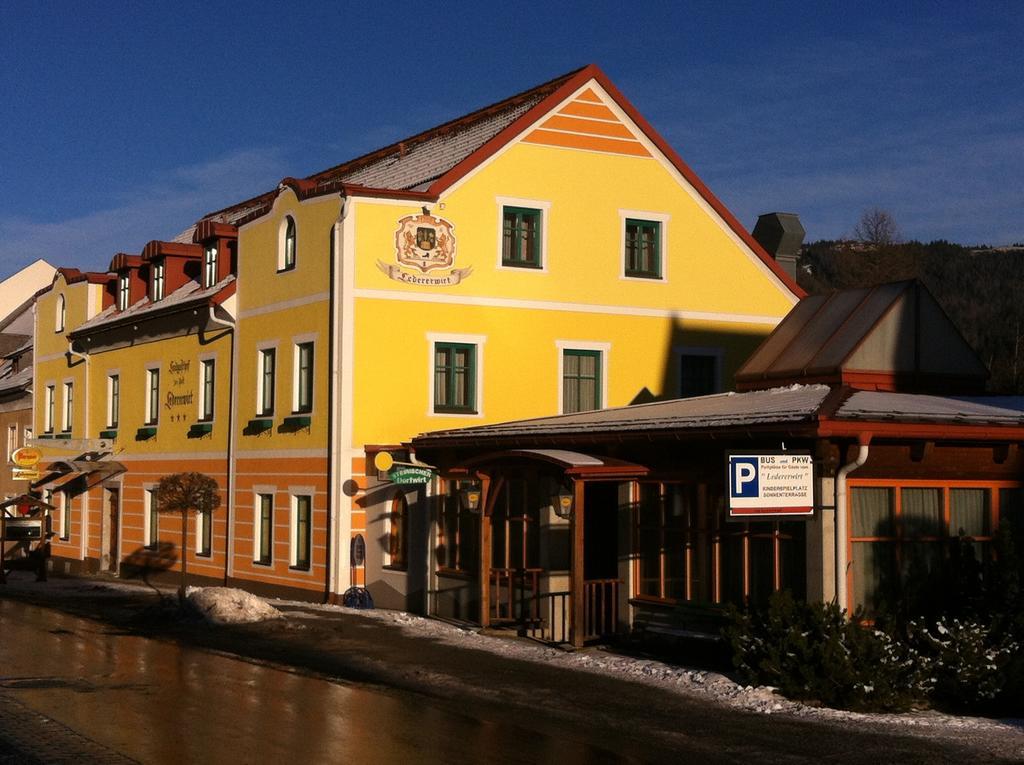 Landgasthof Post-Ledererwirt Hotel Sankt Lambrecht Exterior photo